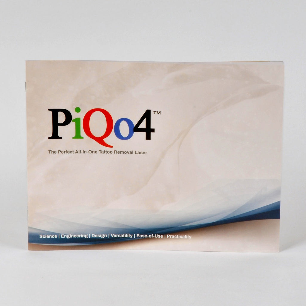 ZARIN PiQo4 Tattoo Removal Laser Marketing Technical Specs Color Brochure