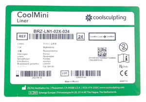 Zeltiq CoolSculpting CoolMini Liner 24 Pack BRZ-LN1-02X-024 EXP 2023-07