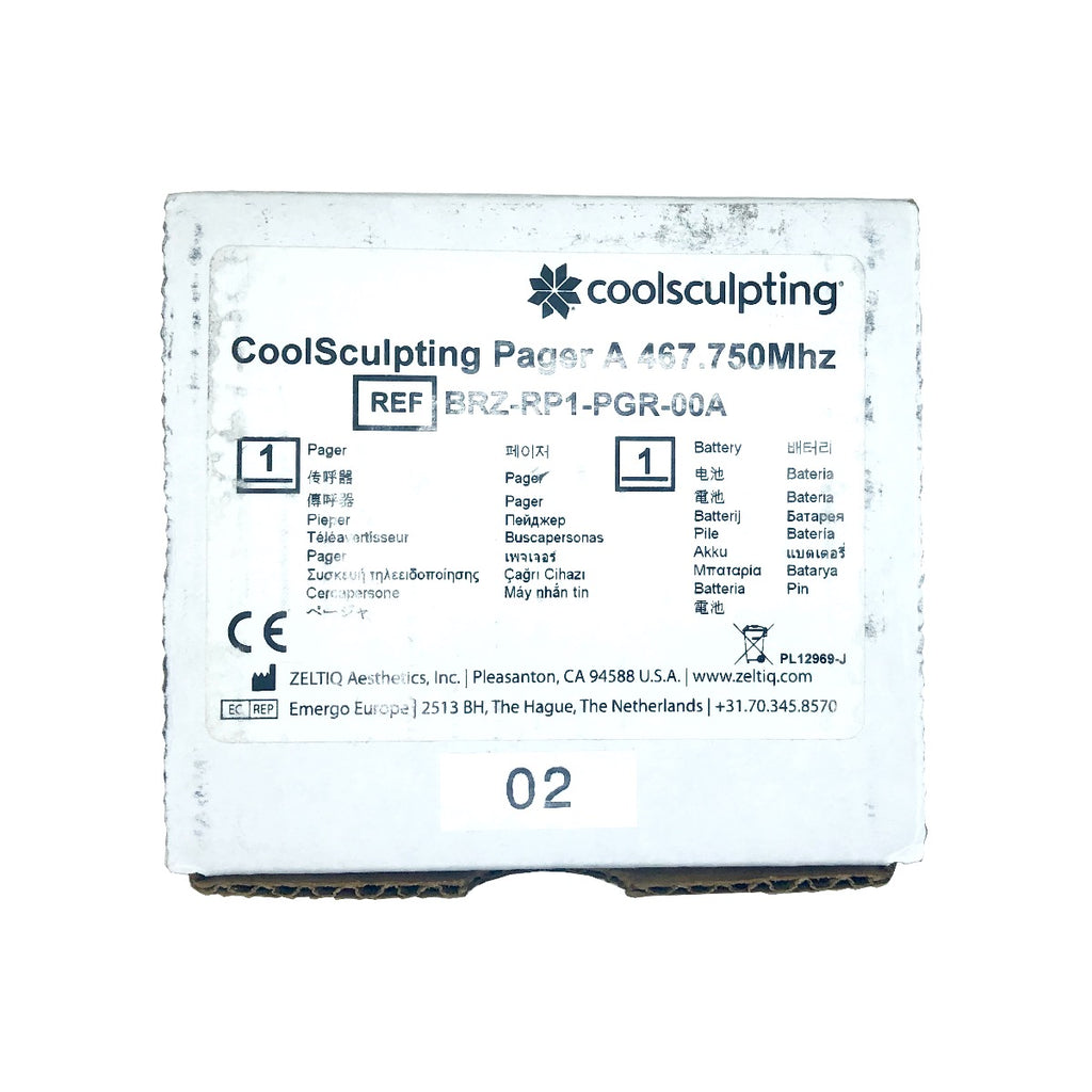 Zeltiq Coolsculpting Apollo DPC Pager A 467.750Mhz BRZ-RP1-PGR-00A