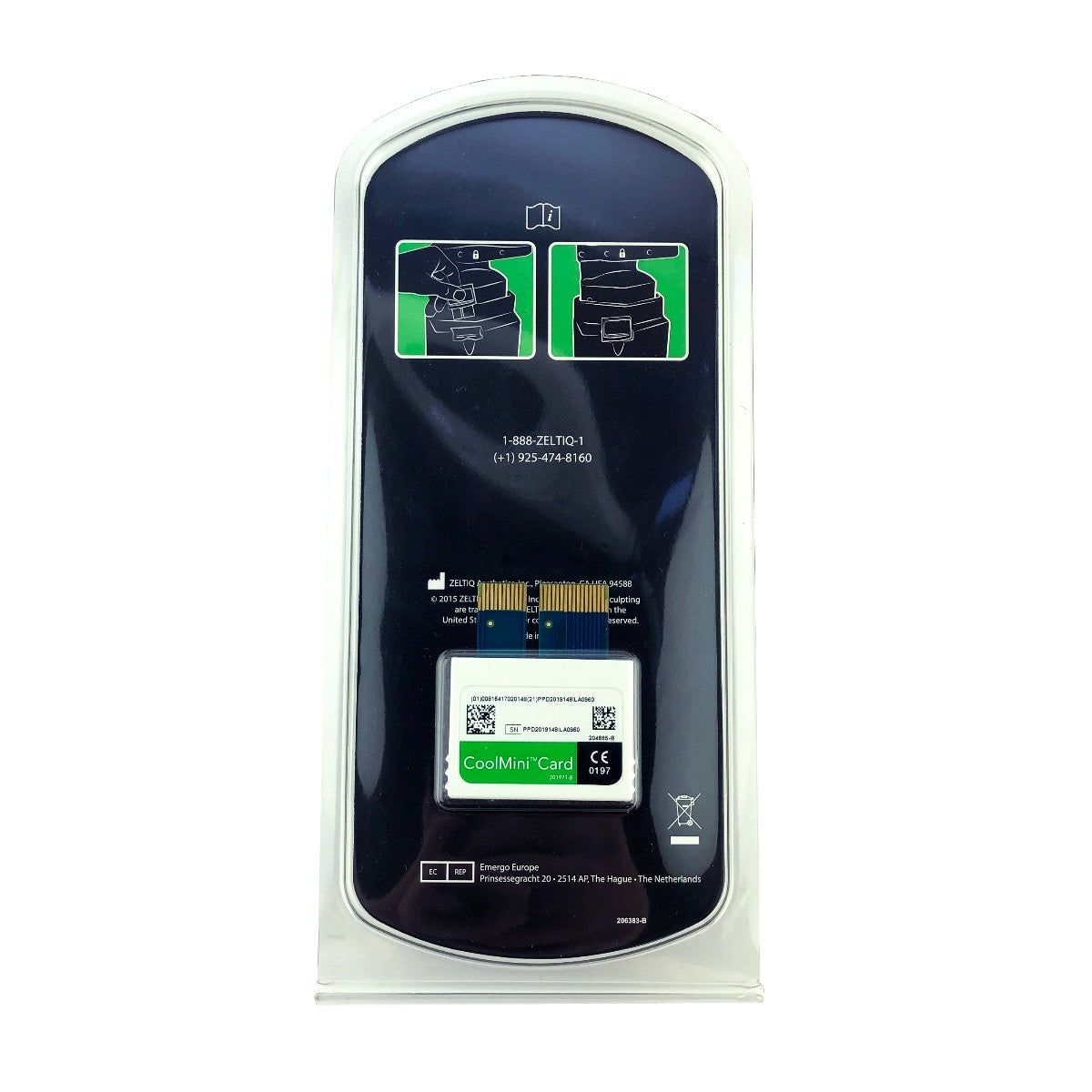 Zeltiq CoolSculpting CoolMini Card BRZ-CD4-02X-001 - 1 New Cycle Card