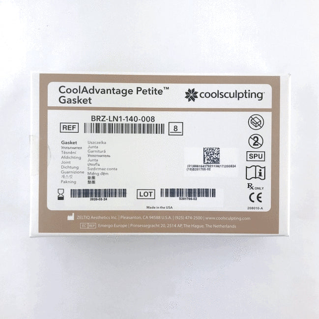 Zeltiq CoolAdvantage Petite Gasket BRZ-LN1-140-008 Exp 05/2020 Qty 1