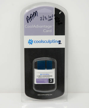 Zeltiq 2-Cycle Purple CoolAdvantage Card CoolSculpting BRZ-CD4-160-003 (2 Uses)