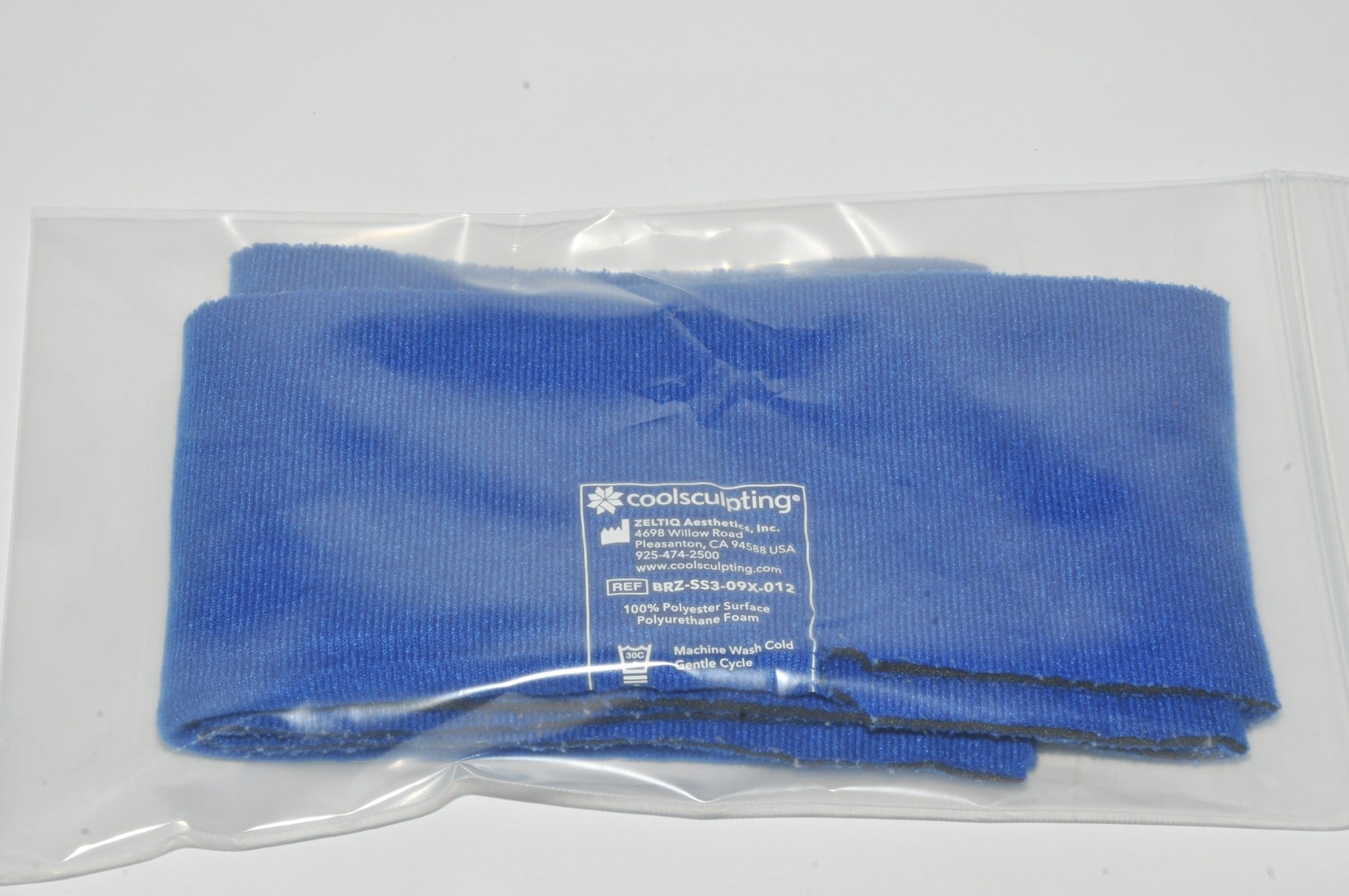 ZELTIQ CoolSculpting Cool Smooth Blue Comfort Straps BRZ-SS3-09X-012 -- 29" Long