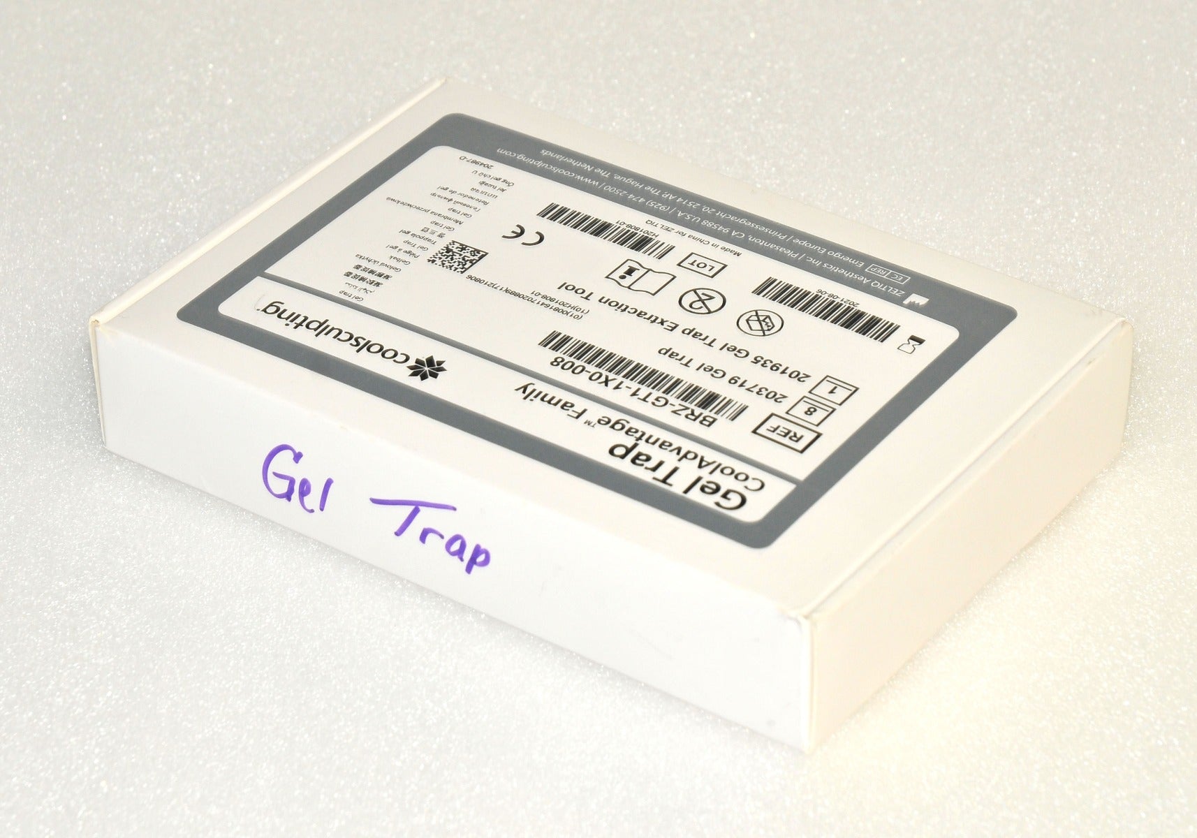 ZELTIQ CoolAdvantage CoolSculpt GelTrap BRZ-GT1-1X0-008 Gel Trap Exp 08/21 x8Pcs