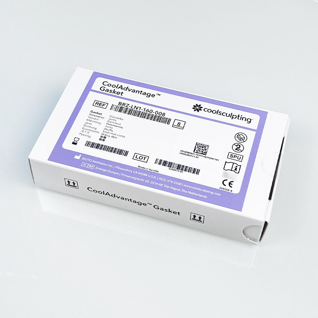 Zeltiq CoolSculpting CoolAdvantage Gasket BRZ-LN1-160-008 EXP 06/2021 8-Pack