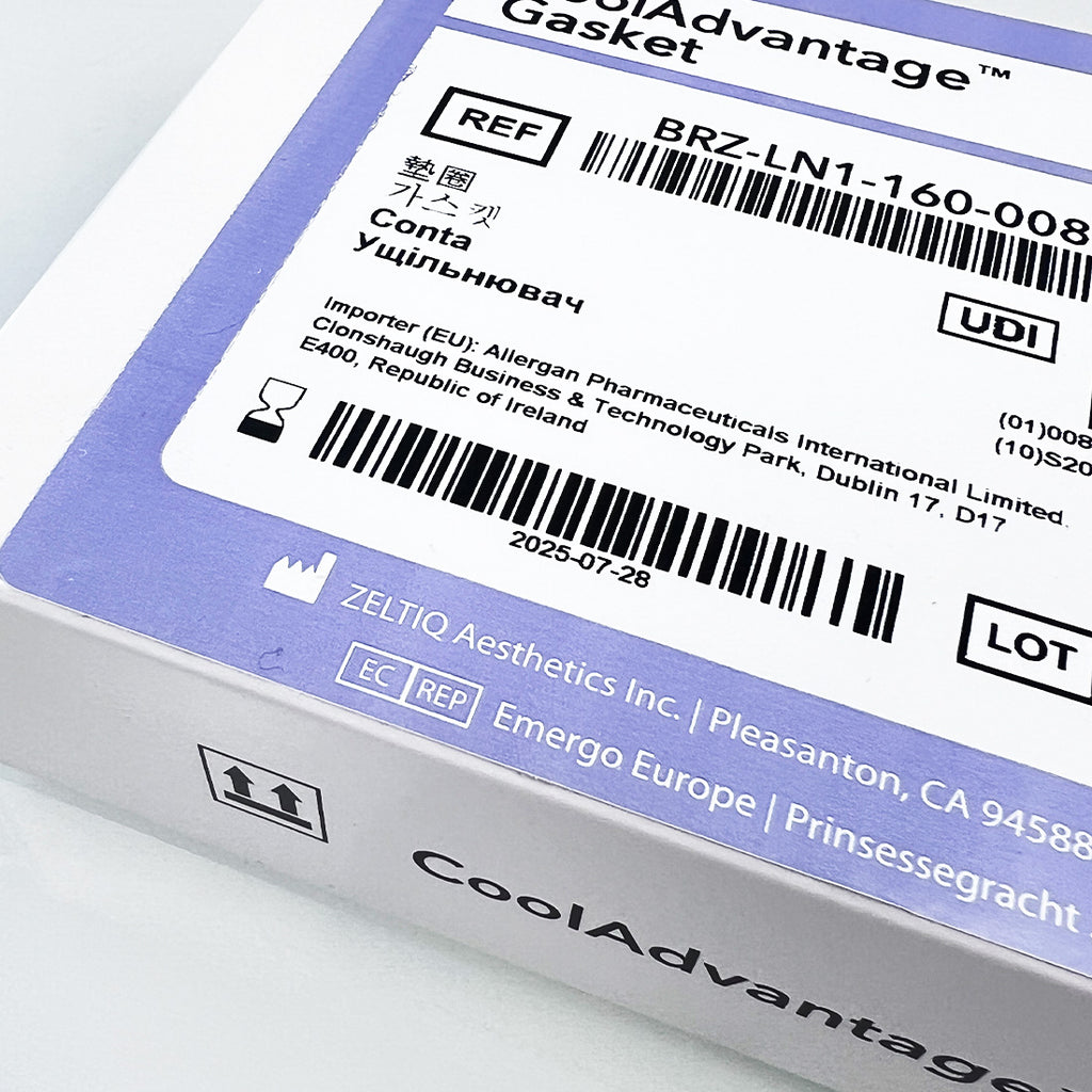 Zeltiq CoolSculpting CoolAdvantage Gasket BRZ-LN1-160-008 EXP 07/2025 8-Pack