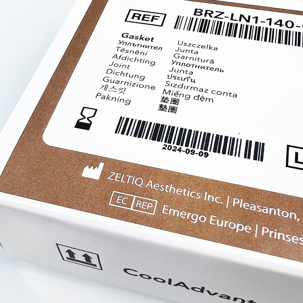 Zeltiq CoolSculpting CoolAdvantage Gasket BRZ-LN1-160-008 EXP 09/2024 8-Pack