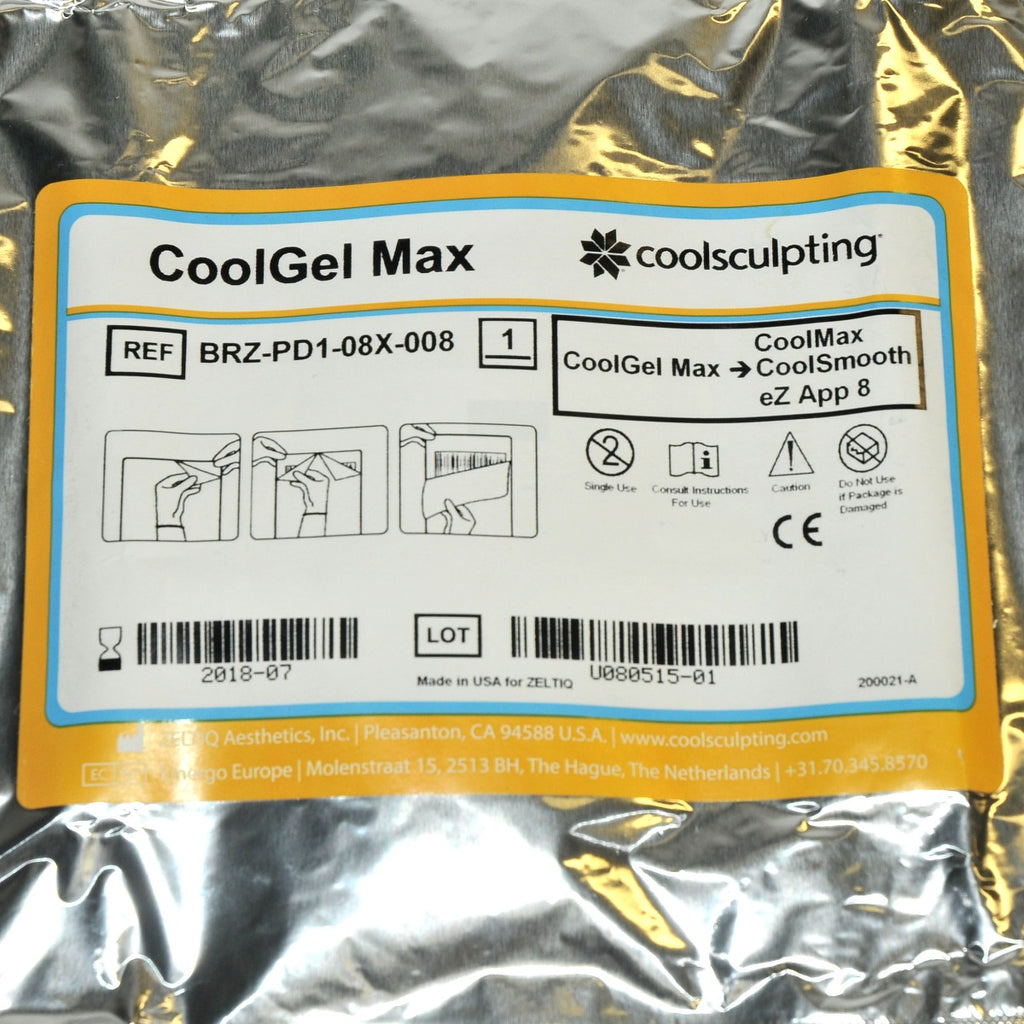 ZELTIQ CoolGel Max CoolSculpting CoolSmooth BRZ-PD1-08X-008 Cool Gel (x11)