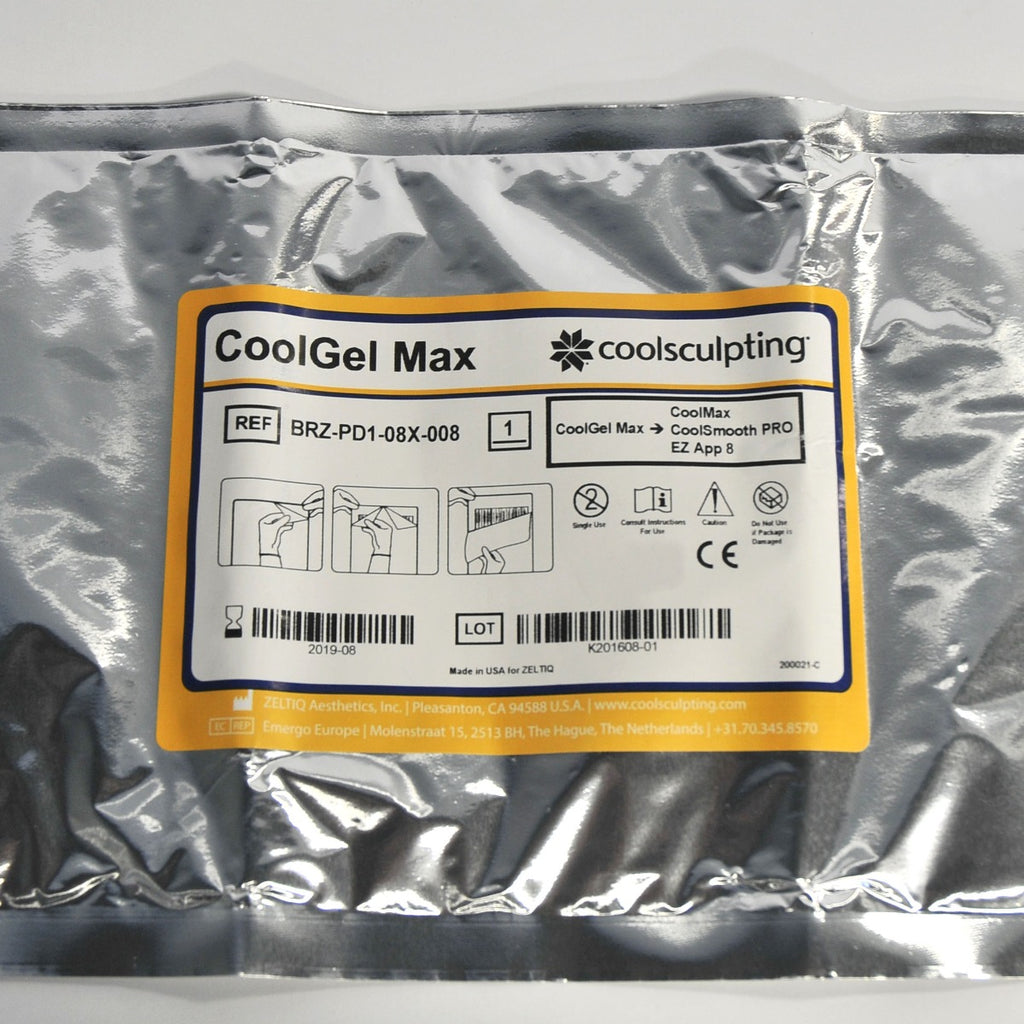 ZELTIQ CoolGel MAX CoolSculpt CoolSmooth PRO BRZ-PD1-08X-008 Cool Gel (x4 Pcs)