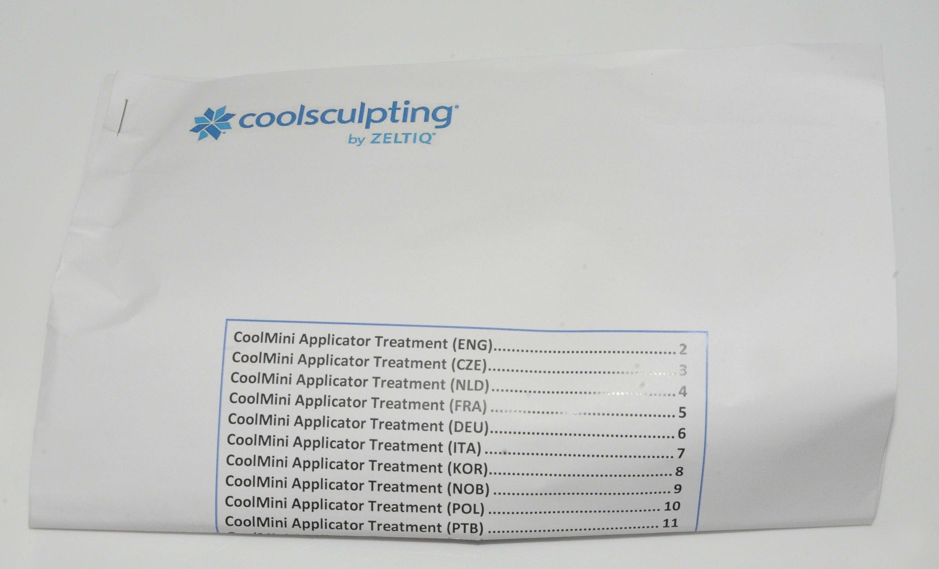 ZELTIQ CoolMini Coolsculpting Breeze Vacuum Applicator BRZ-AP2-020-000 Cool Mini