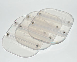 Zeltiq CoolSculpt CoolSmooth Hinged Plastic Articulated Placement Templates (x3)