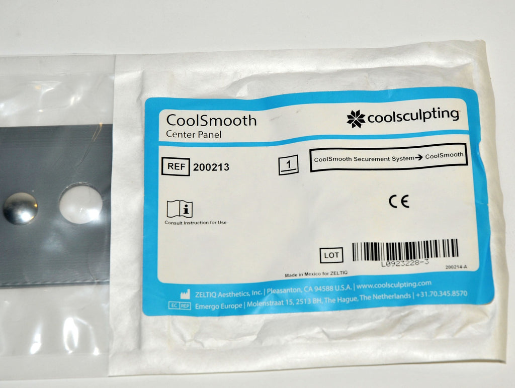 Zeltiq CoolSculpting CoolSmooth Applicator Center Panel Securement 200213 - NEW