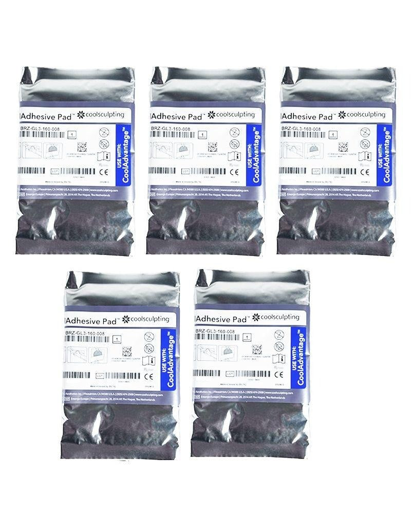 Zeltiq CoolSculpting CoolAdvantage Adhesive Pads BRZ-GL3-160-008 08/25 x5