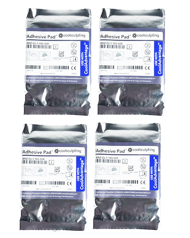 Zeltiq CoolSculpting CoolAdhesive Pad BRZ-GL3-160-008 EXP 10/2023 4-Pack