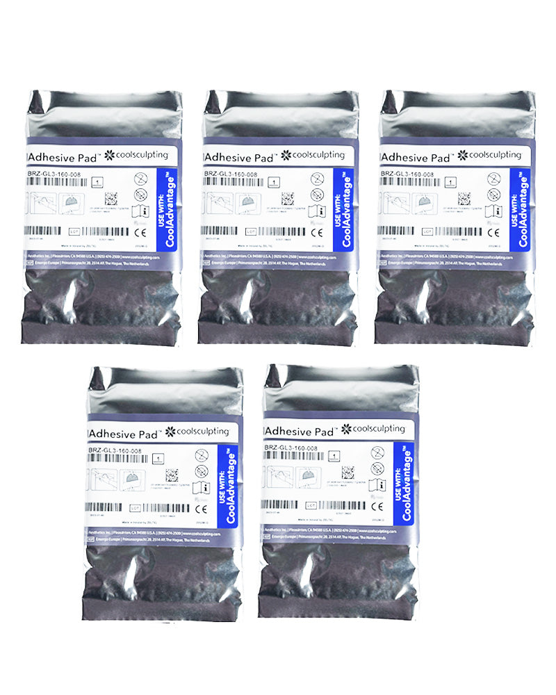 Zeltiq CoolSculpting CoolAdhesive Pad BRZ-GL3-160-008 EXP 02/2023 5-Pack