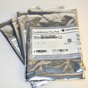 ZELTIQ CoolSculpting CoolAdhesive PLUS Pad BRZ-GL1-180-008 (x4 Pcs) Exp 12/2019
