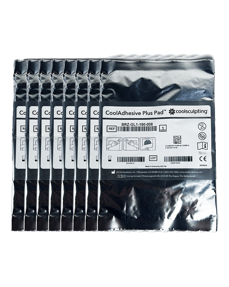 Zeltiq CoolSculpting CoolAdhesive Plus Pad BRZ-GL1-180-008 EXP 05/07/2023 8PK