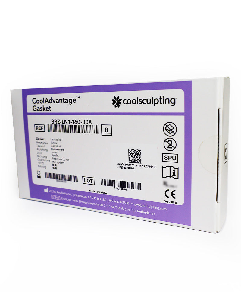 ZELTIQ CoolSculpting CoolAdvantage Gasket BRZ-LN1-160-008 8x EXP 03/22/2024