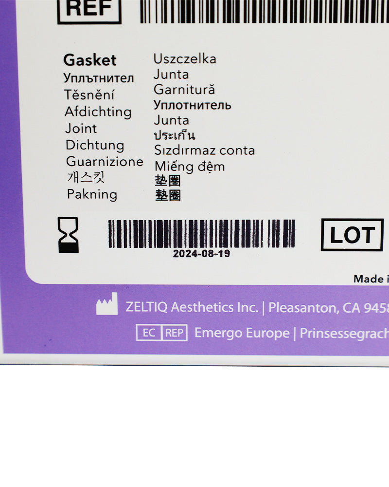ZELTIQ CoolSculpting CoolAdvantage Gasket BRZ-LN1-160-008 8x EXP 03/22/2024