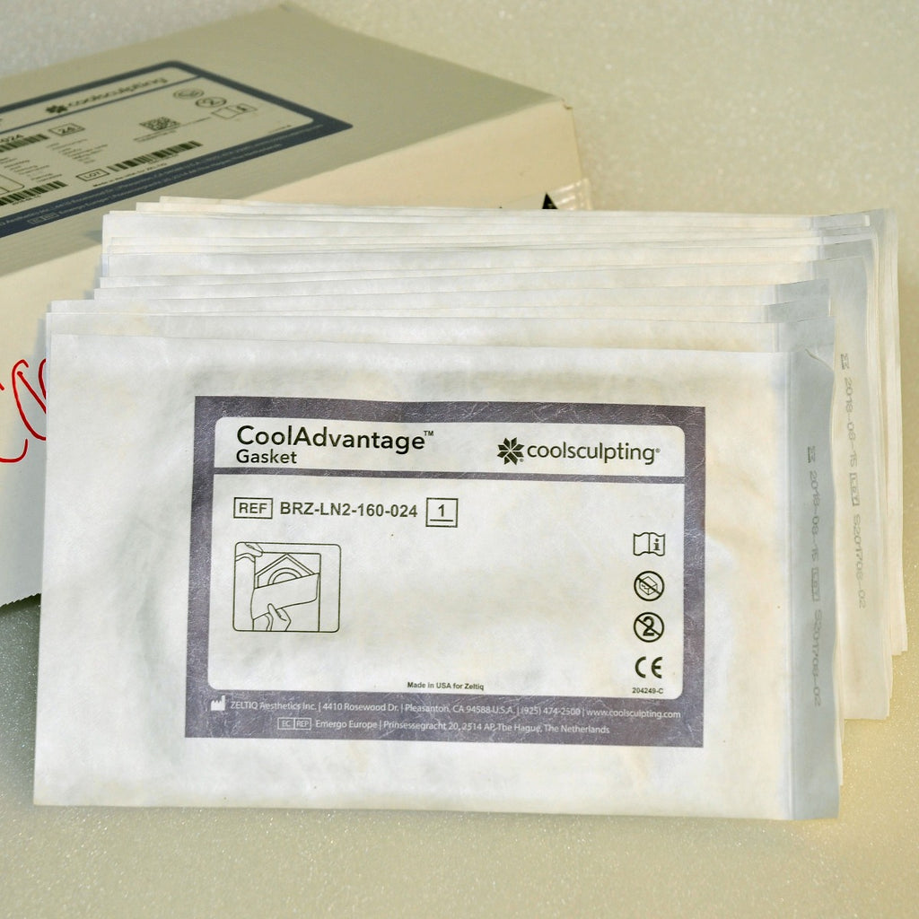 ZELTIQ CoolSculpting CoolAdvantage GASKET BRZ-LN2-160-024 (x17Pcs) Exp 8/2018