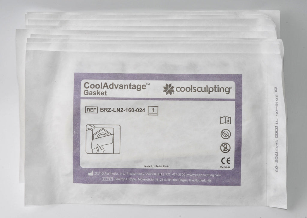 ZELTIQ CoolSculpting CoolAdvantage GASKETS BRZ-LN2-160-024 (x10Pcs) Exp 5-18