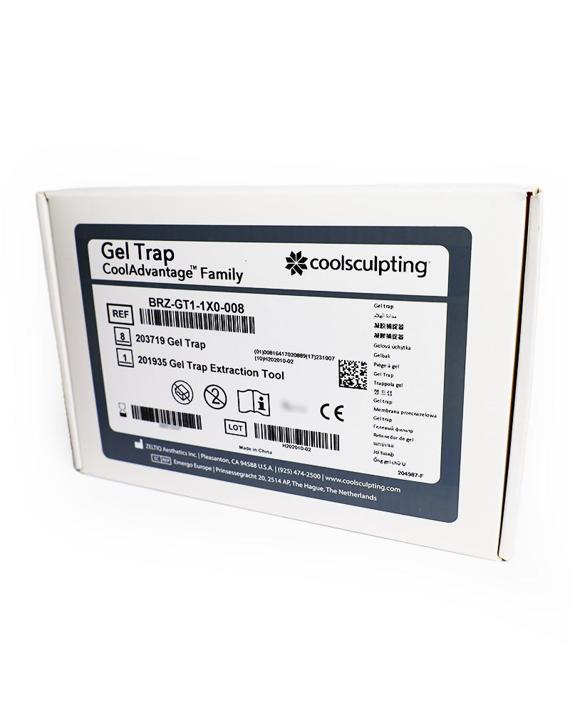 ZELTIQ CoolSculpting CoolAdvantage Gel Trap BRZ-GT1-1X0-008 8x EXP 10/07/2023