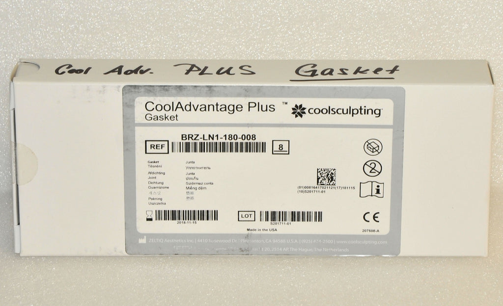 Zeltiq CoolSculpting COOLADVANTAGE PLUS Gasket BRZ-LN1-180-008 (x8 Pcs)