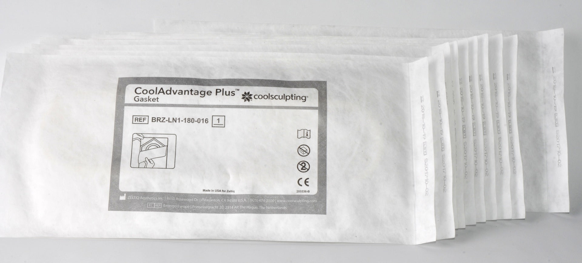 ZELTIQ CoolSculpting CoolAdvantage PLUS Gasket BRZ-LN1-180-016 * (x10 Pcs)