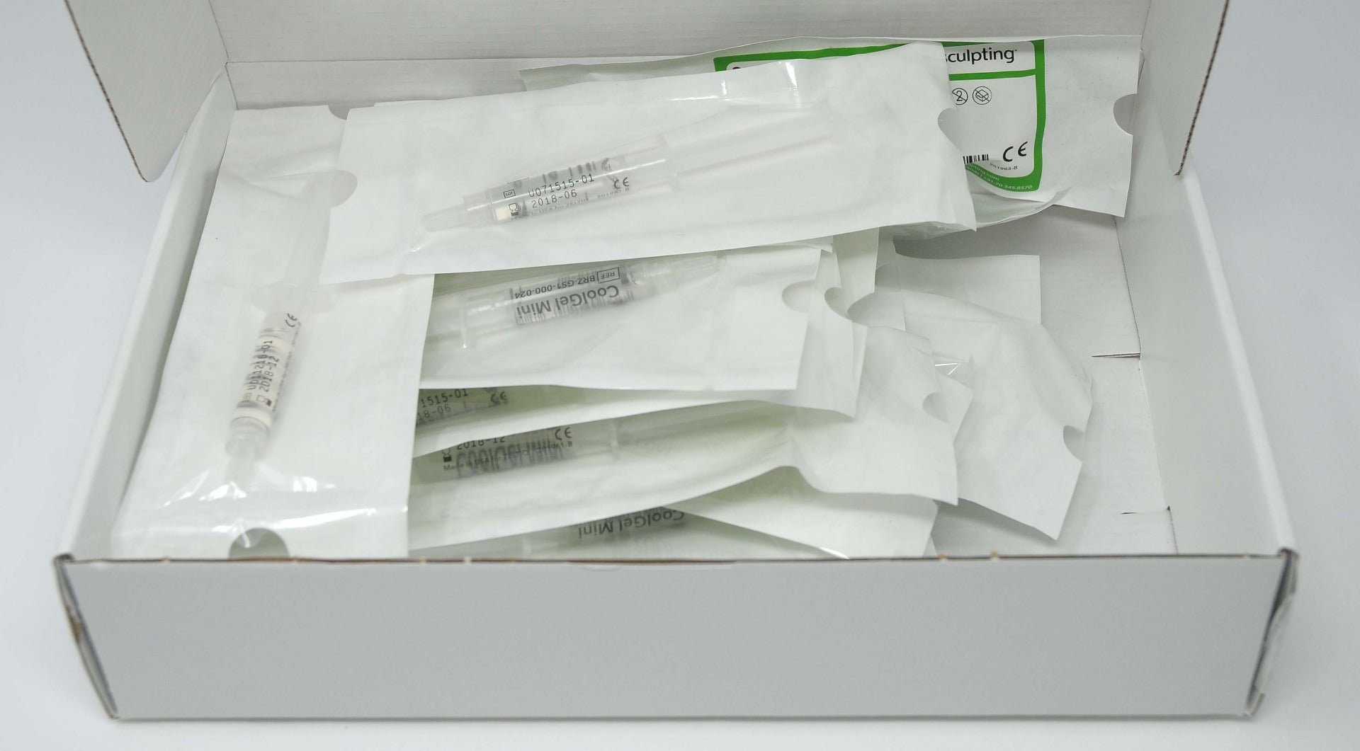 (x16 Pcs) ZELTIQ Coolsculpting CoolGel Mini BRZ-GS1-000-024 Cool Gel Sculpting