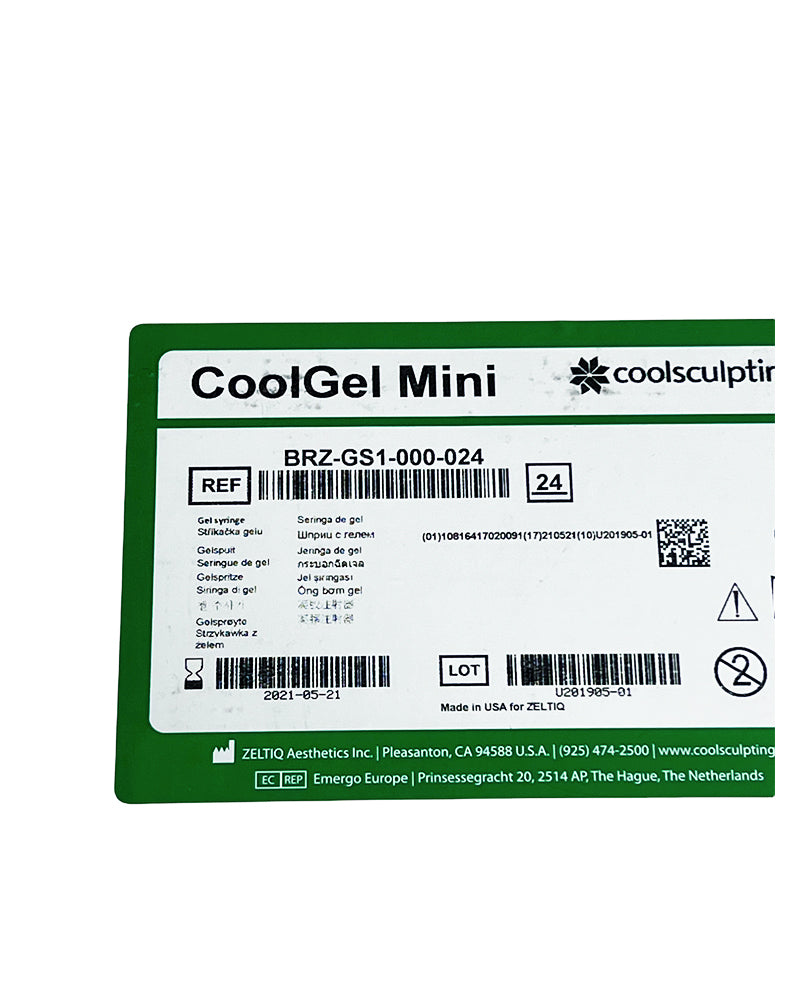 ZELTIQ CoolSculpting CoolGel Mini BRZ-GS1-000-024 CoolSculpt x15 Pcs