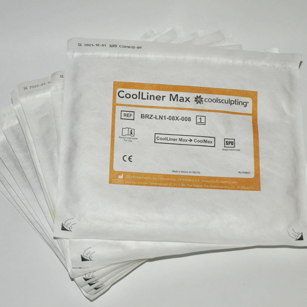 Zeltiq CoolSculpting Cool Liner Max CoolLiner BRZ-LN1-08X-008 Sculpt (x10 Pcs)