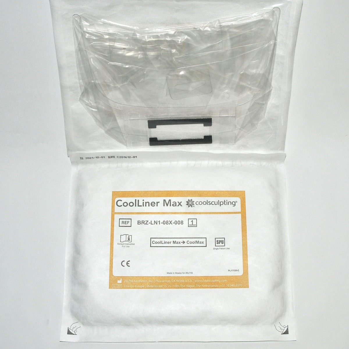 Zeltiq CoolSculpting Cool Liner Max CoolLiner BRZ-LN1-08X-008 Sculpt (x10 Pcs)
