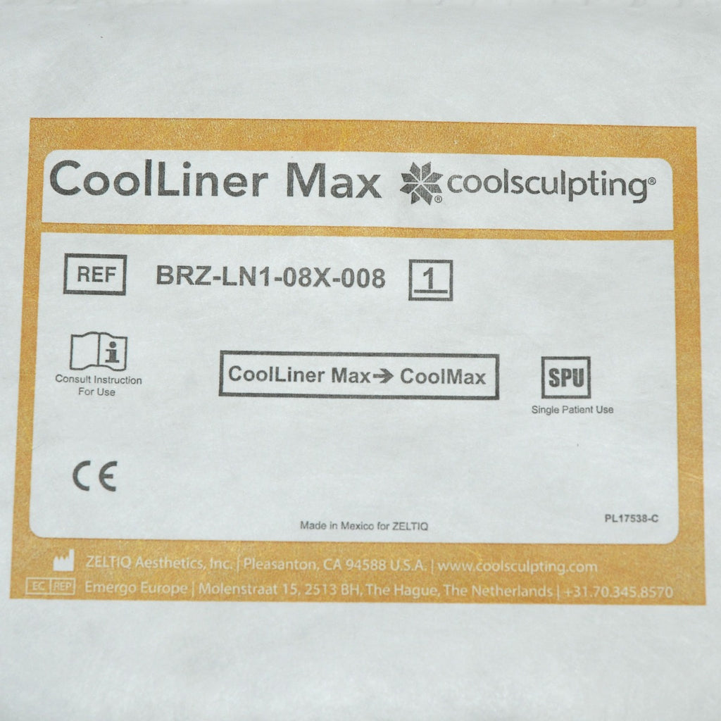 Zeltiq CoolSculpting Cool Liner Max CoolLiner BRZ-LN1-08X-008 Sculpt (x10 Pcs)