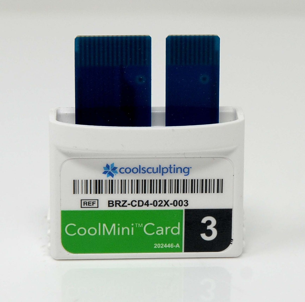 Zeltiq CoolSculpting CoolMini 3-Cycle Card Cool Mini Green BRZ-CD4-02X-003