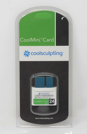 Zeltiq CoolSculpting CoolMini Green 24 Cycle Card