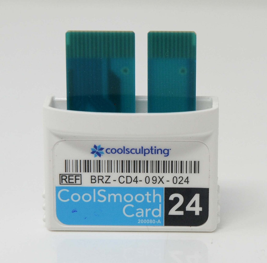 Zeltiq CoolSculpting CoolSmooth 20-Cycle Card Cool Smooth Blue BRZ-CD4-09X-024