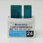 Zeltiq CoolSculpting CoolSmooth 20-Cycle Card Cool Smooth Blue BRZ-CD4-09X-024