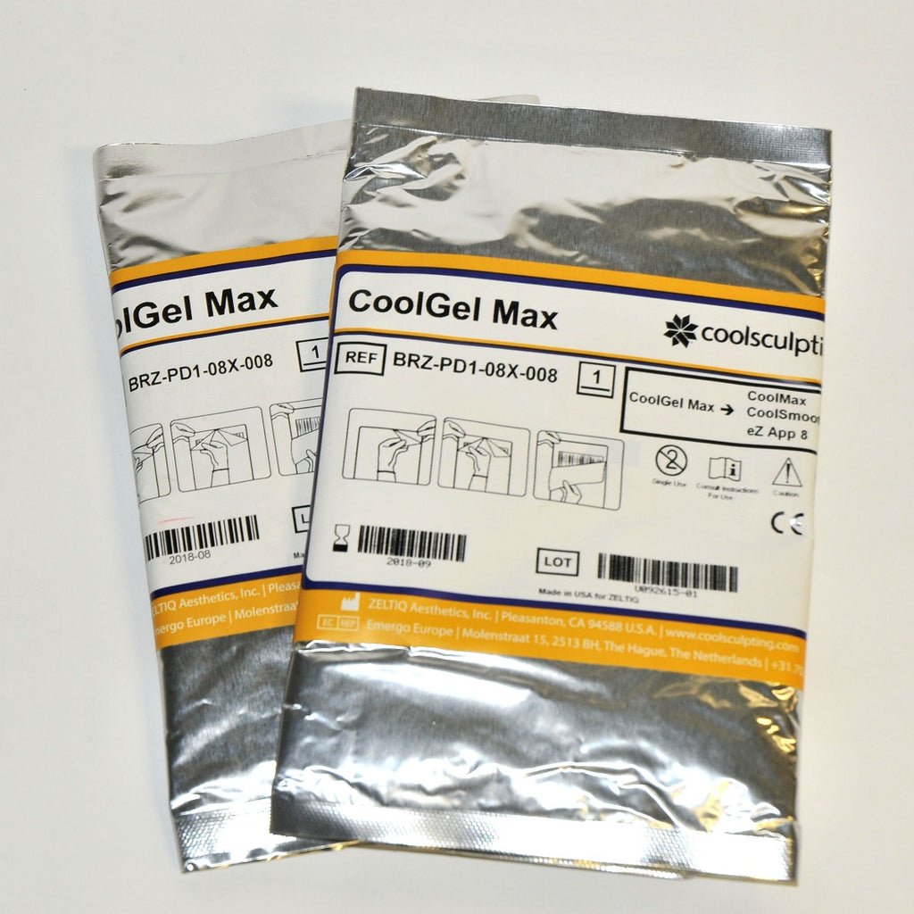 ZELTIQ CoolGel MAX CoolSculpt CoolSmooth PRO BRZ-PD1-08X-008 Cool Gel (x2 Pcs)