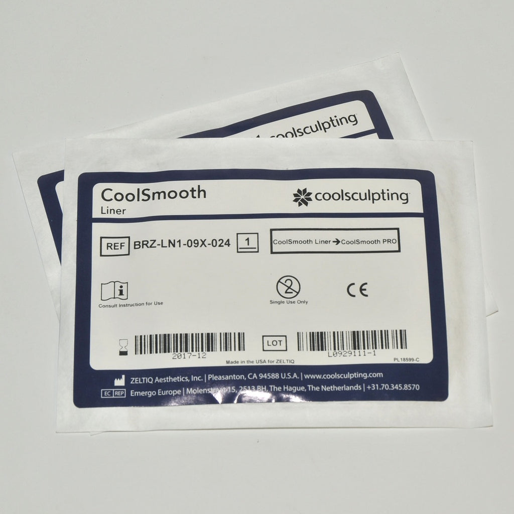 Zeltiq CoolSculpting CoolSmooth PRO Liner BRZ-LN1-09X-024 Cool Smooth (x3 Pcs)