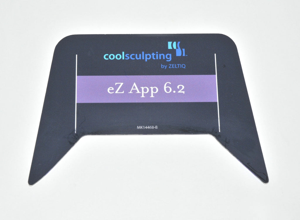 Zeltiq CoolSculpting eZ App 6.2 Breeze Vacuum Applicator Card MK14468-B MK14468B