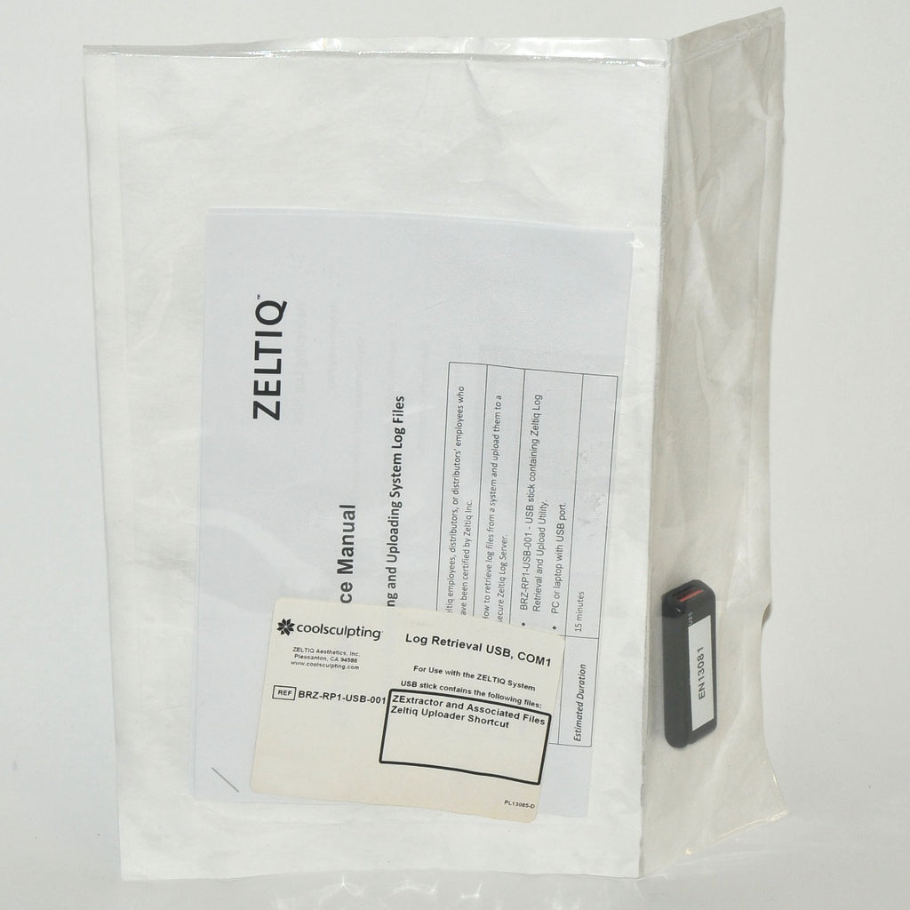 Zeltiq Coolsculpting Log Retrieval USB Stick ZExtractor Uploader BRZ-RP1-USB-001