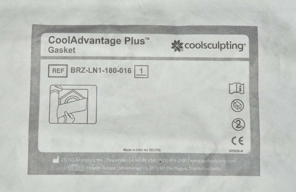 ZELTIQ CoolSculpting CoolAdvantage PLUS Gasket BRZ-LN1-180-016 (x9 Pcs)