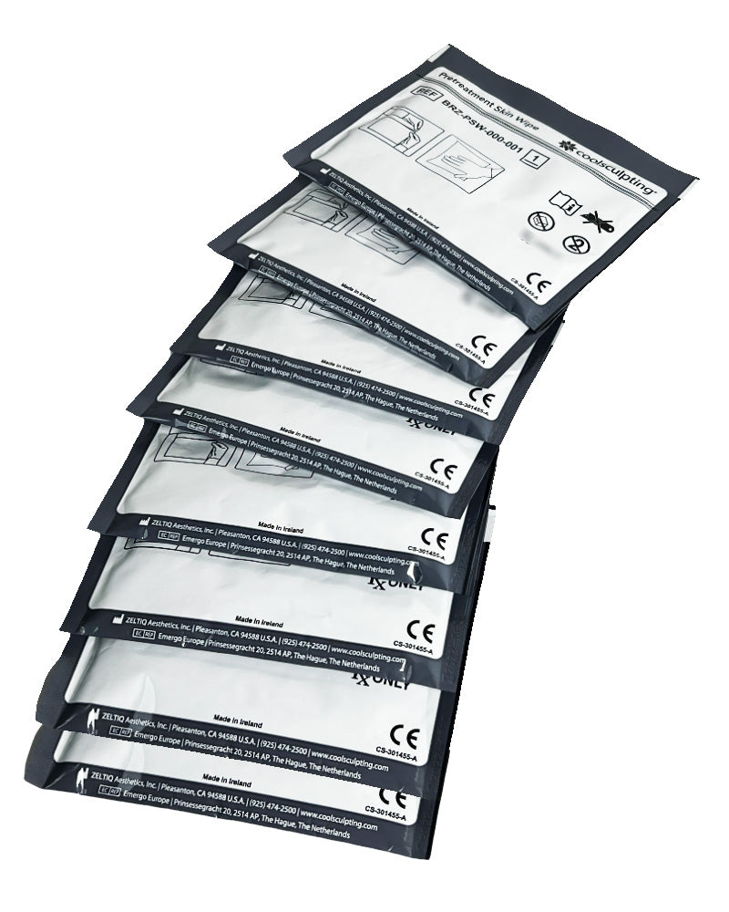 ZELTIQ CoolSculpting Pretreatment Skin Wipes BRZ-PSW-000-001 Treatment 8x Pcs