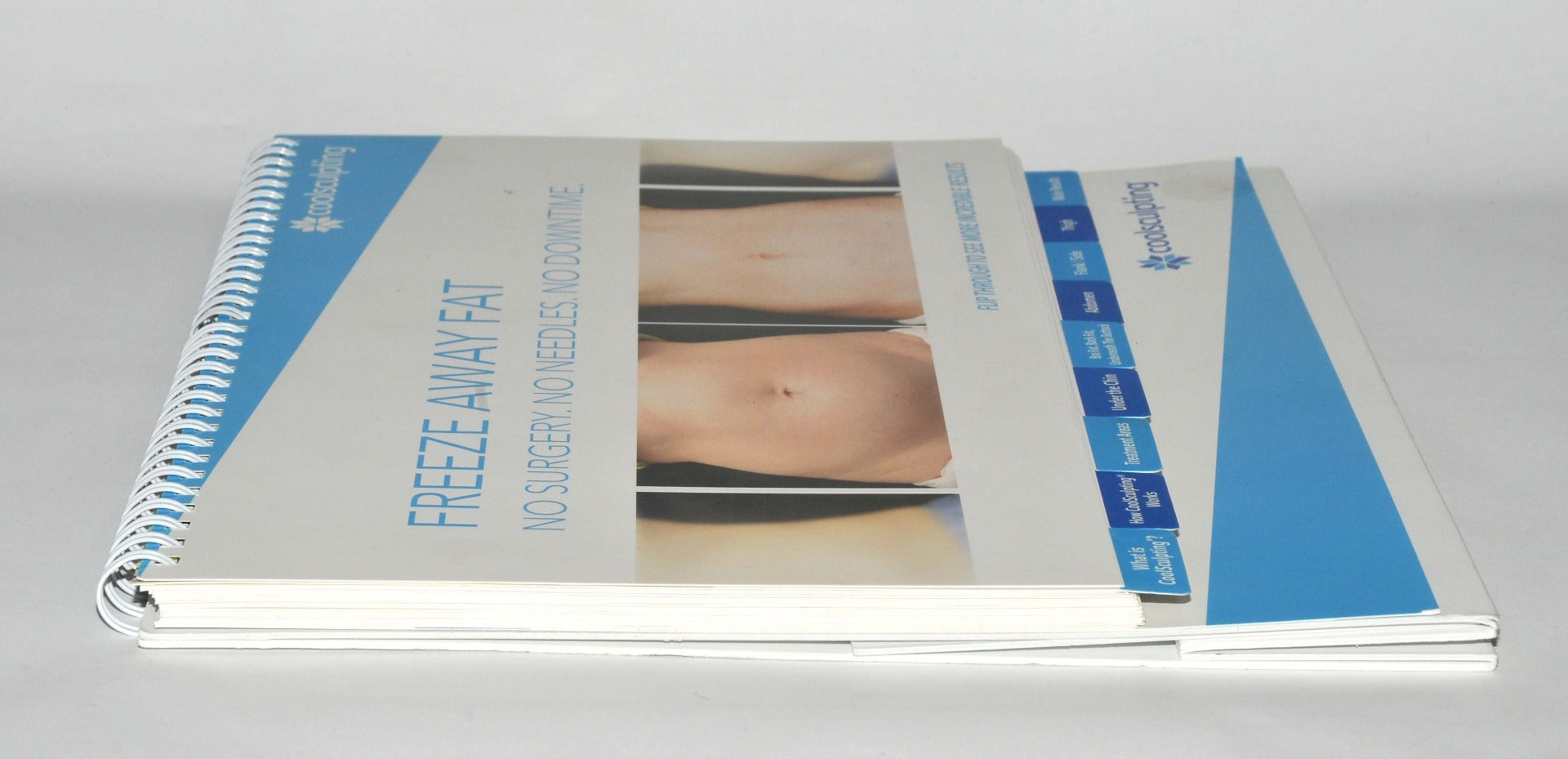 Zeltiq Coolsculpting Prop up Display FREEZE AWAY FAT Before/After Photos Guide