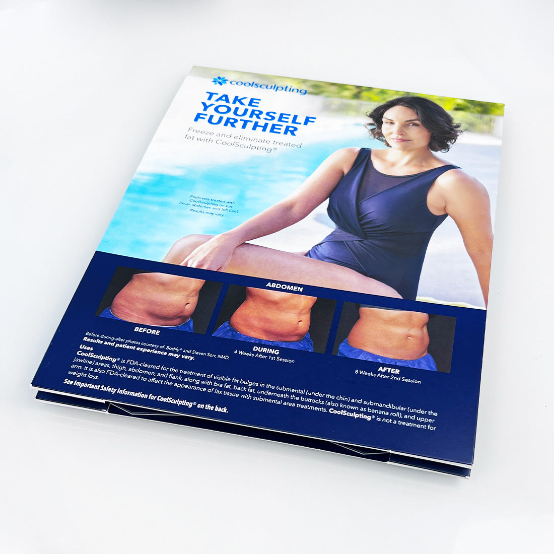 Zeltiq CoolSculpting Take Yourself Further Office Marketing Sign