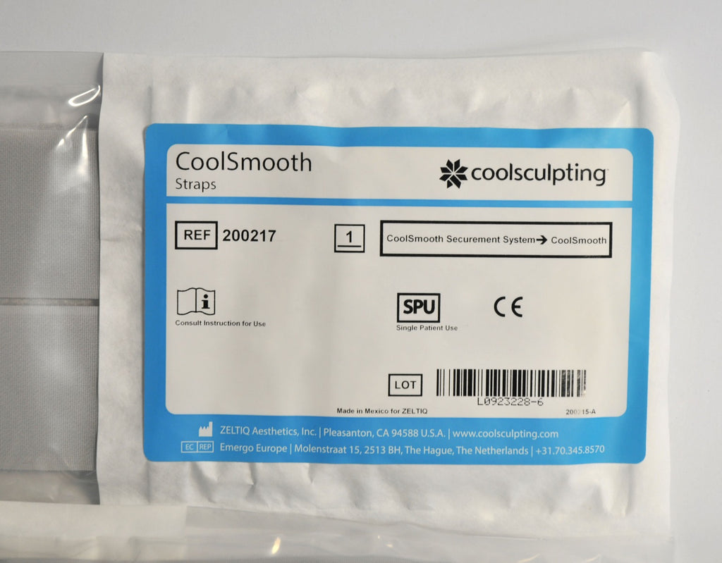 Zeltiq CoolSmooth CoolSculpting Securement BRZ-SS1-09X-012 Center Panel Straps