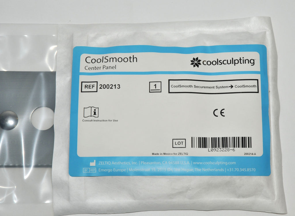 Zeltiq CoolSmooth CoolSculpting Securement BRZ-SS1-09X-012 Center Panel Straps