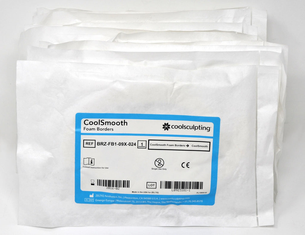 Zeltiq CoolSmooth Foam Borders CoolSculpting Cool Smooth BRZ-FB1-09X-024 (10Pk)
