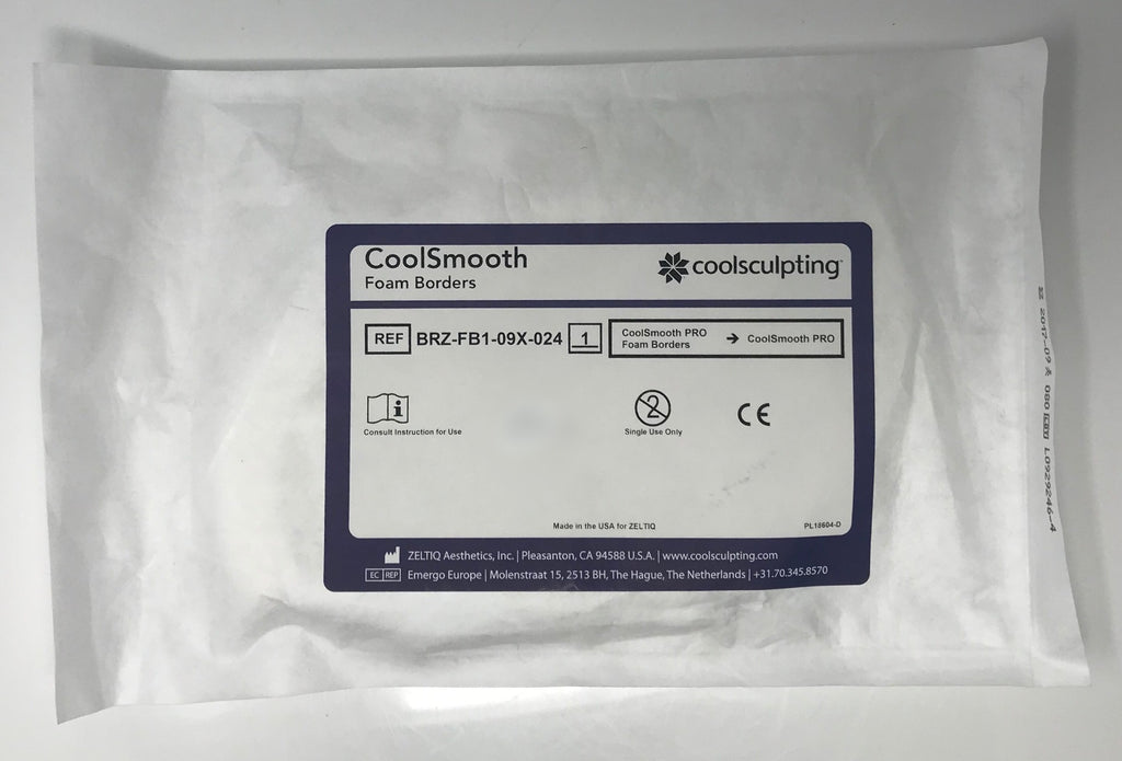 ZELTIQ CoolSmooth Foam Borders CoolSculpting Cool Smooth BRZ-FB1-09X-024 Qty: 15