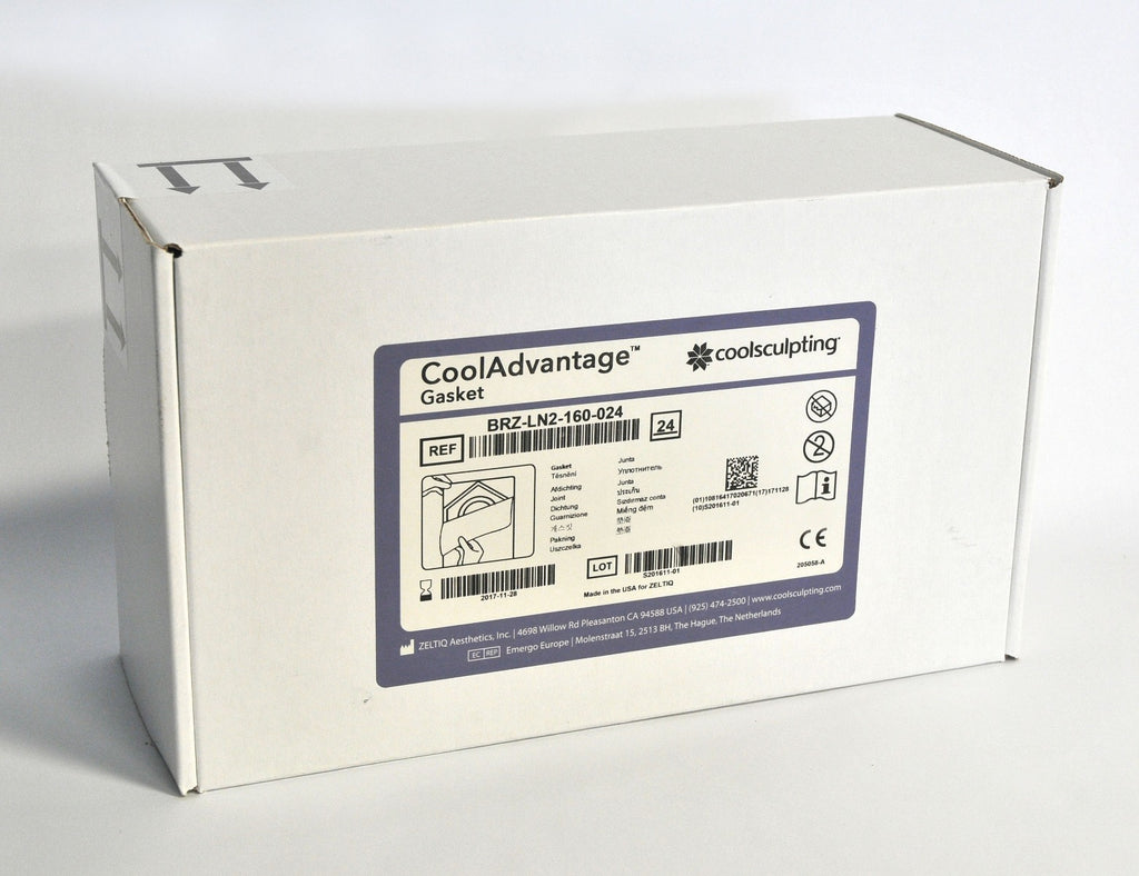 ZELTIQ CoolSculpting CoolAdvantage GASKET BRZ-LN2-160-024 (x24Pcs) Exp 11/2017